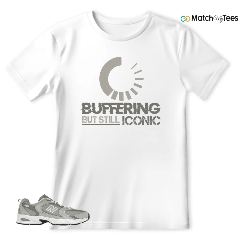 NEW BALANCE 530 RAINCLOUD SNEAKER Matching Tees t-shirt