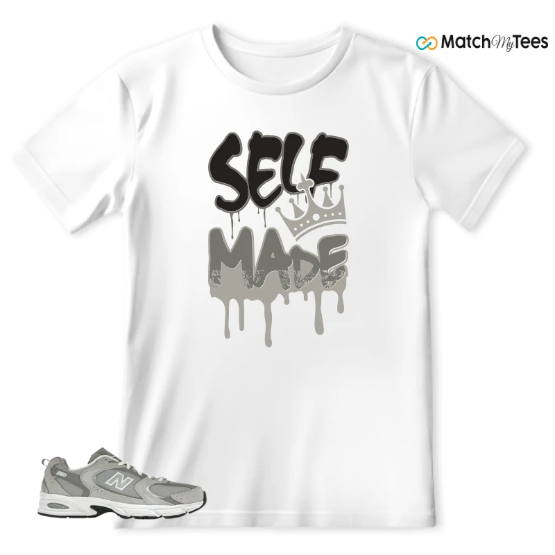 NEW BALANCE 530 RAINCLOUD SNEAKER Matching Tees t-shirt