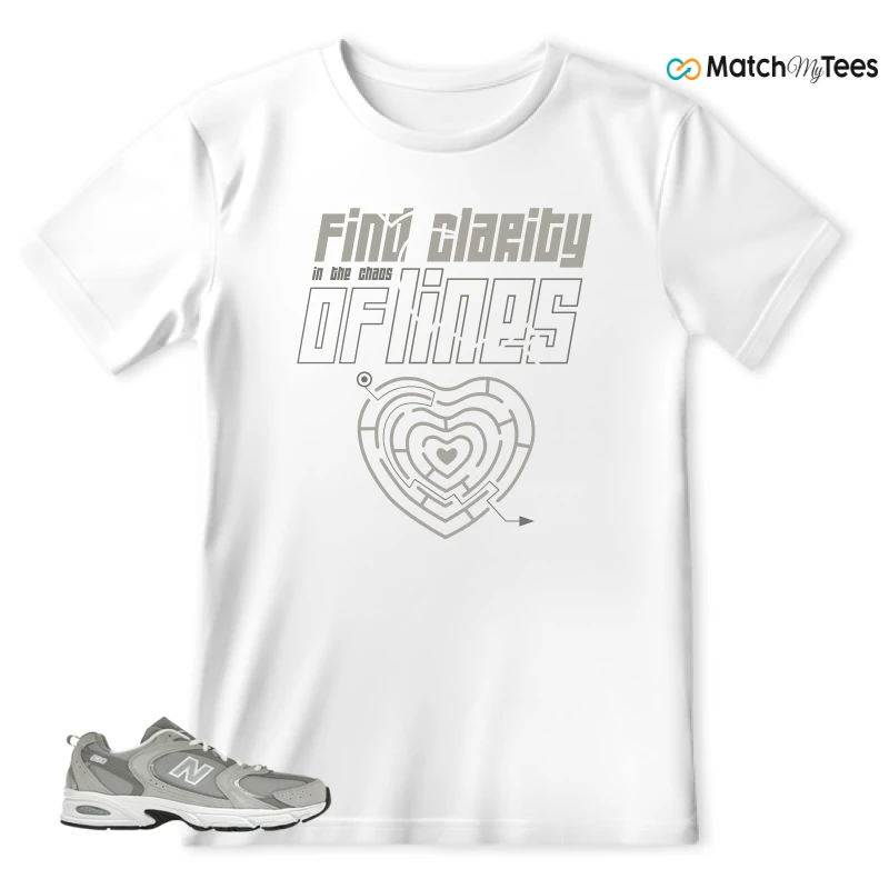 NEW BALANCE 530 RAINCLOUD SNEAKER Matching Tees t-shirt