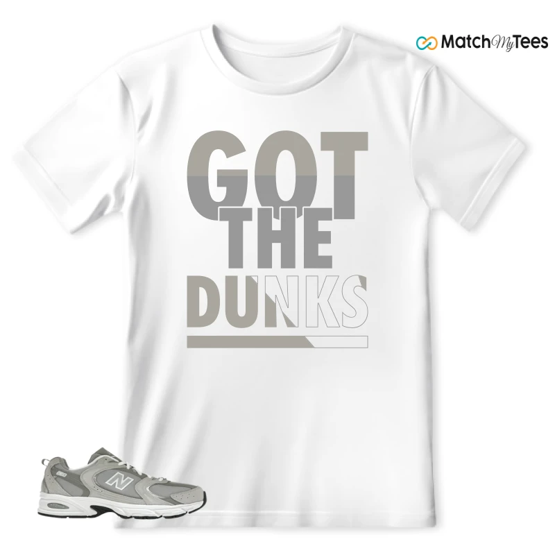 NEW BALANCE 530 RAINCLOUD SNEAKER Matching Tees t-shirt