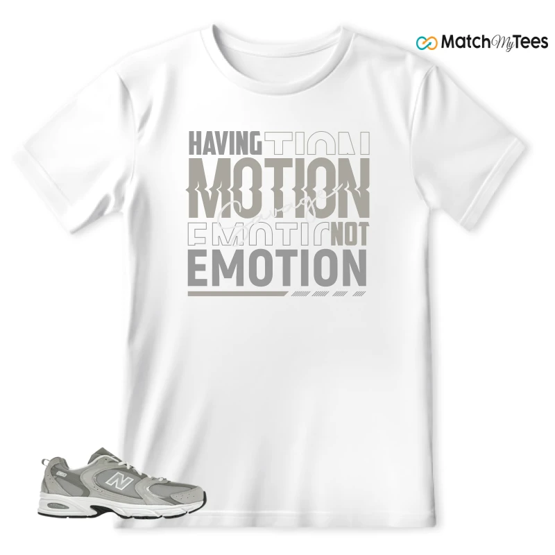 NEW BALANCE 530 RAINCLOUD SNEAKER Matching Tees t-shirt