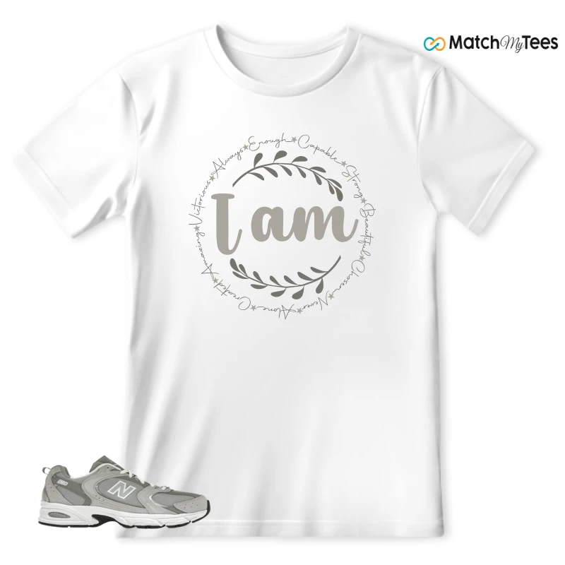 NEW BALANCE 530 RAINCLOUD SNEAKER Matching Tees t-shirt