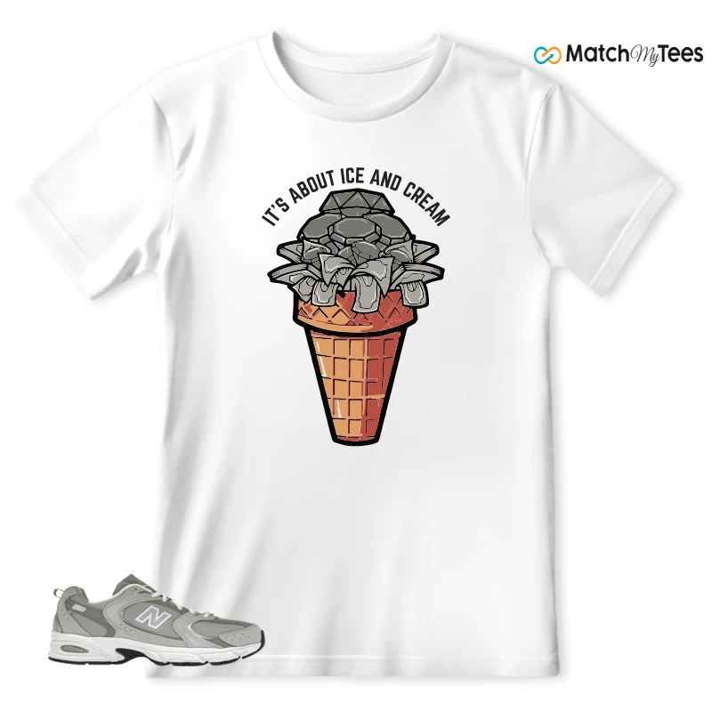 NEW BALANCE 530 RAINCLOUD SNEAKER Matching Tees t-shirt