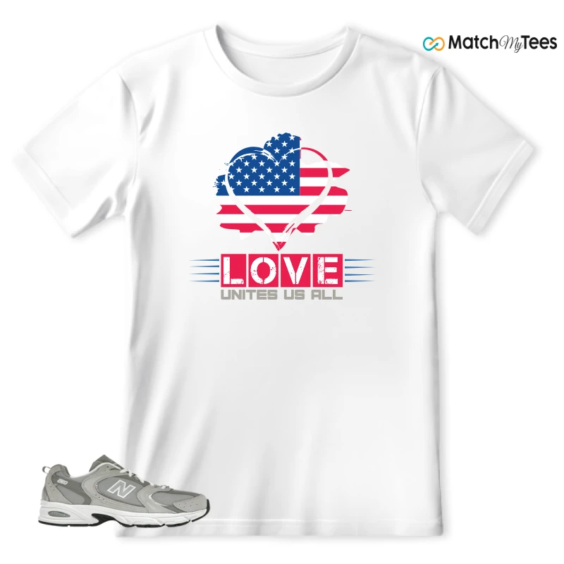 NEW BALANCE 530 RAINCLOUD SNEAKER Matching Tees t-shirt