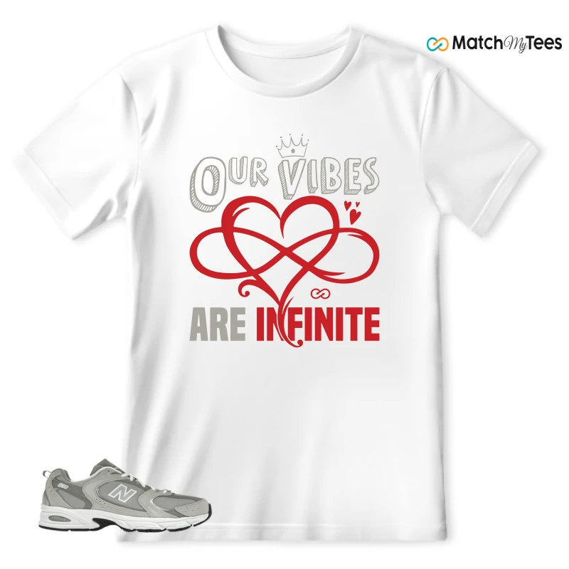 NEW BALANCE 530 RAINCLOUD SNEAKER Matching Tees t-shirt
