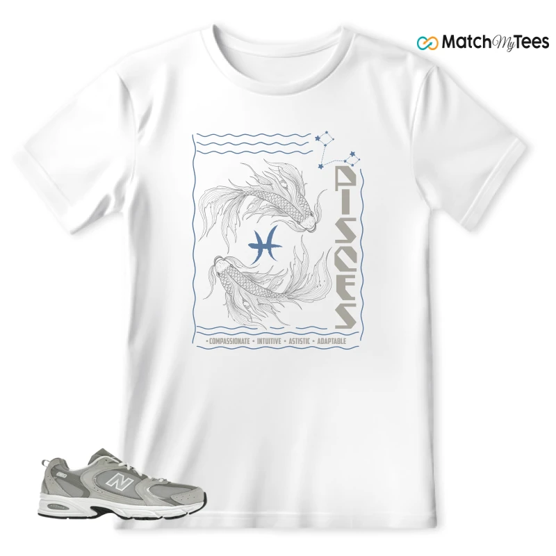 NEW BALANCE 530 RAINCLOUD SNEAKER Matching Tees t-shirt