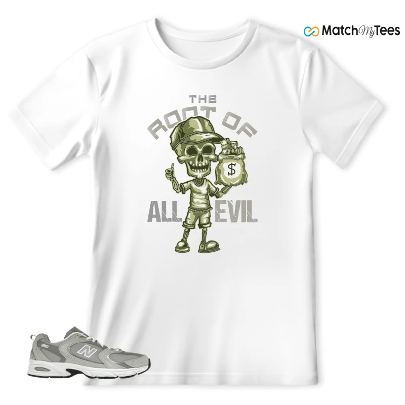 NEW BALANCE 530 RAINCLOUD SNEAKER Matching Tees t-shirt