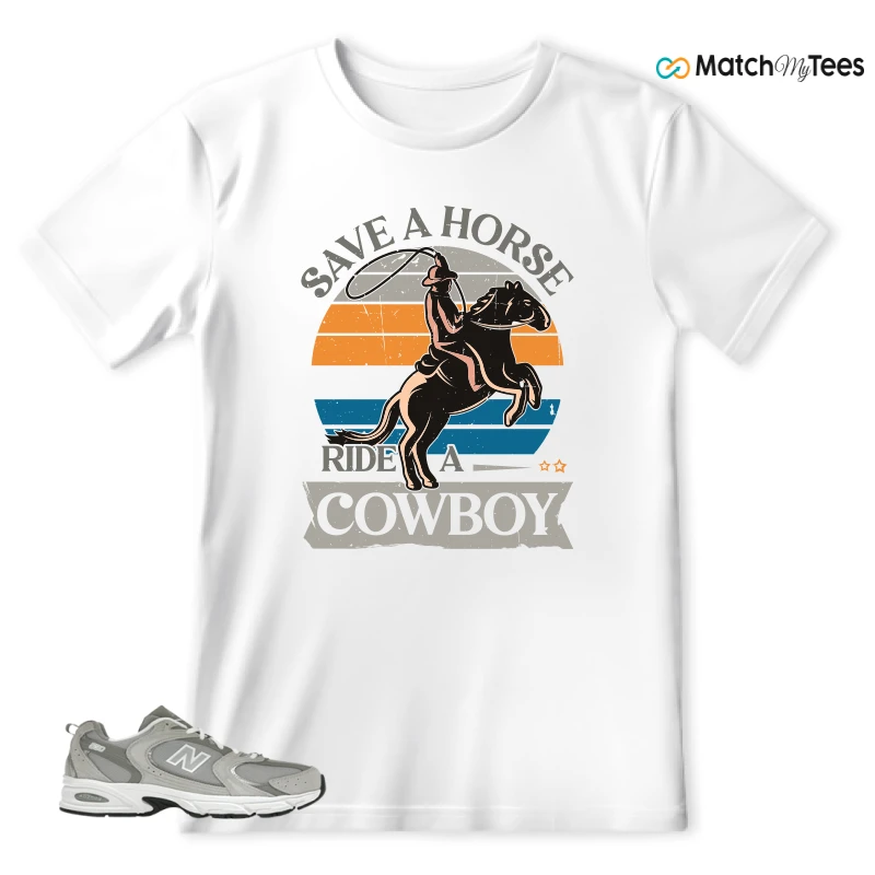 NEW BALANCE 530 RAINCLOUD SNEAKER Matching Tees t-shirt