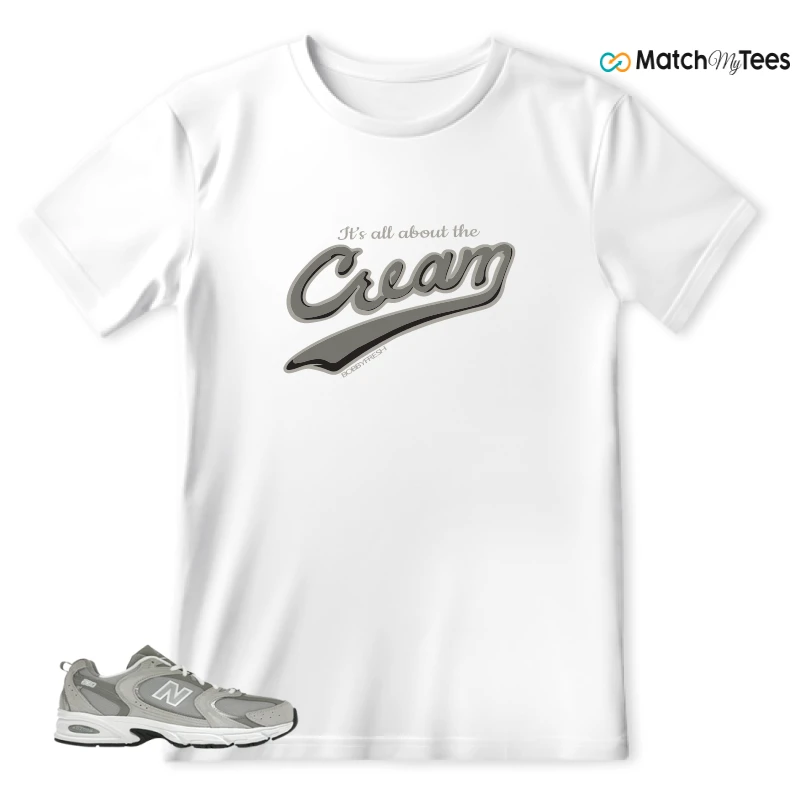 NEW BALANCE 530 RAINCLOUD SNEAKER Matching Tees t-shirt