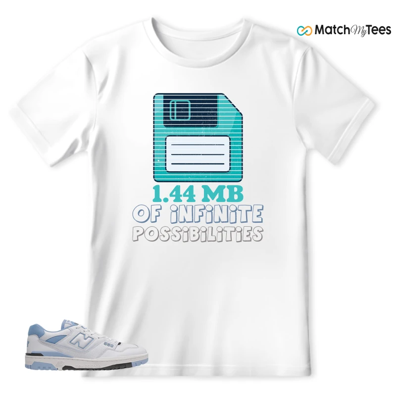 NEW BALANCE 550 CAROLINA BLUE SNEAKER Matching Tees t-shirt