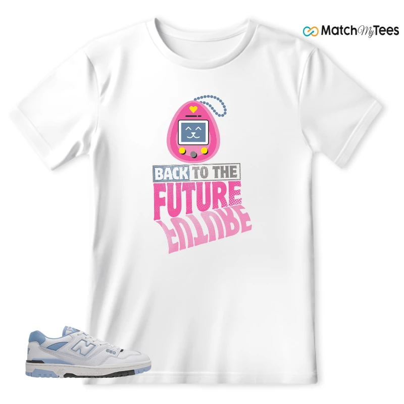 NEW BALANCE 550 CAROLINA BLUE SNEAKER Matching Tees t-shirt