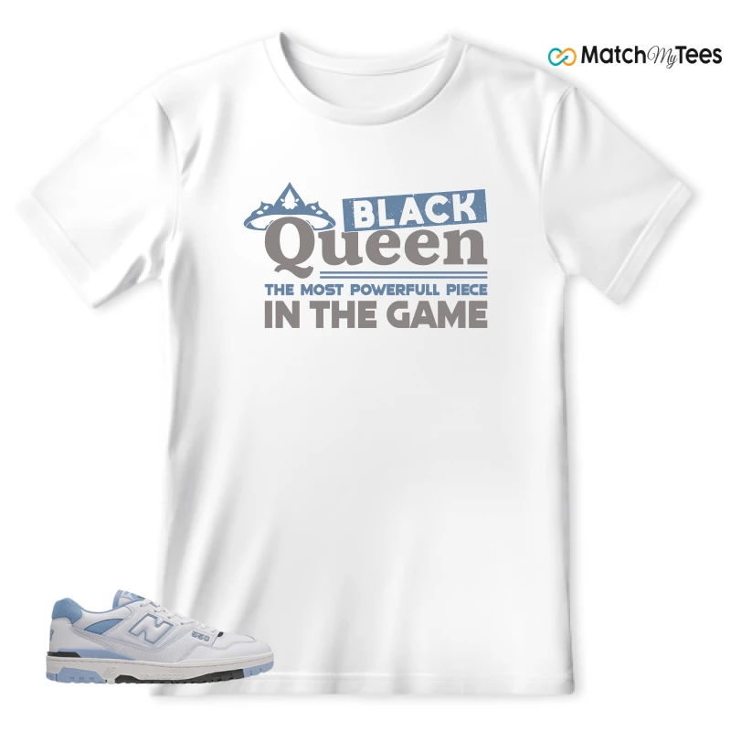 NEW BALANCE 550 CAROLINA BLUE SNEAKER Matching Tees t-shirt