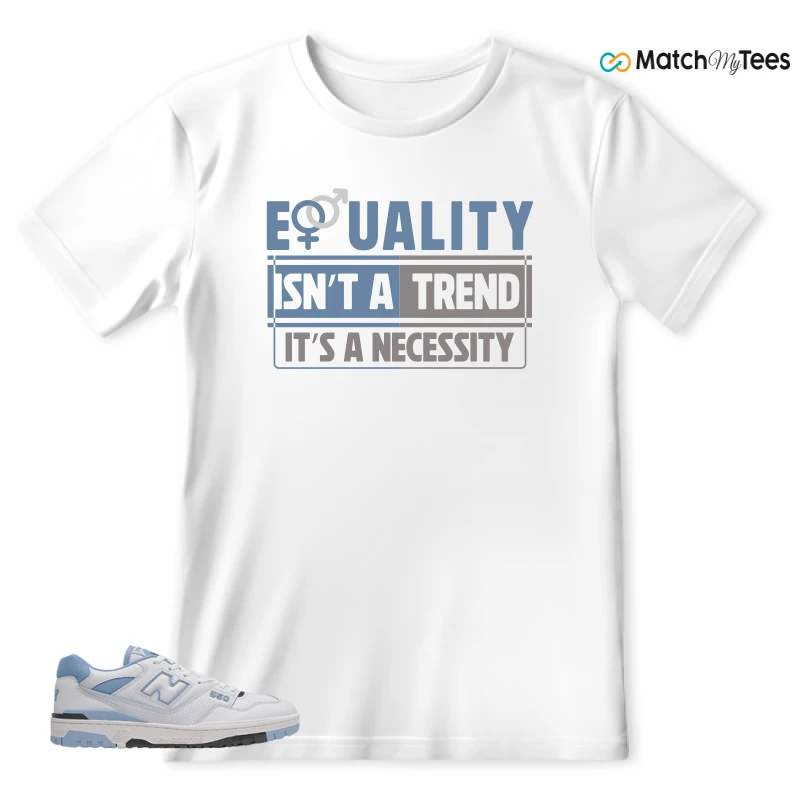 NEW BALANCE 550 CAROLINA BLUE SNEAKER Matching Tees t-shirt