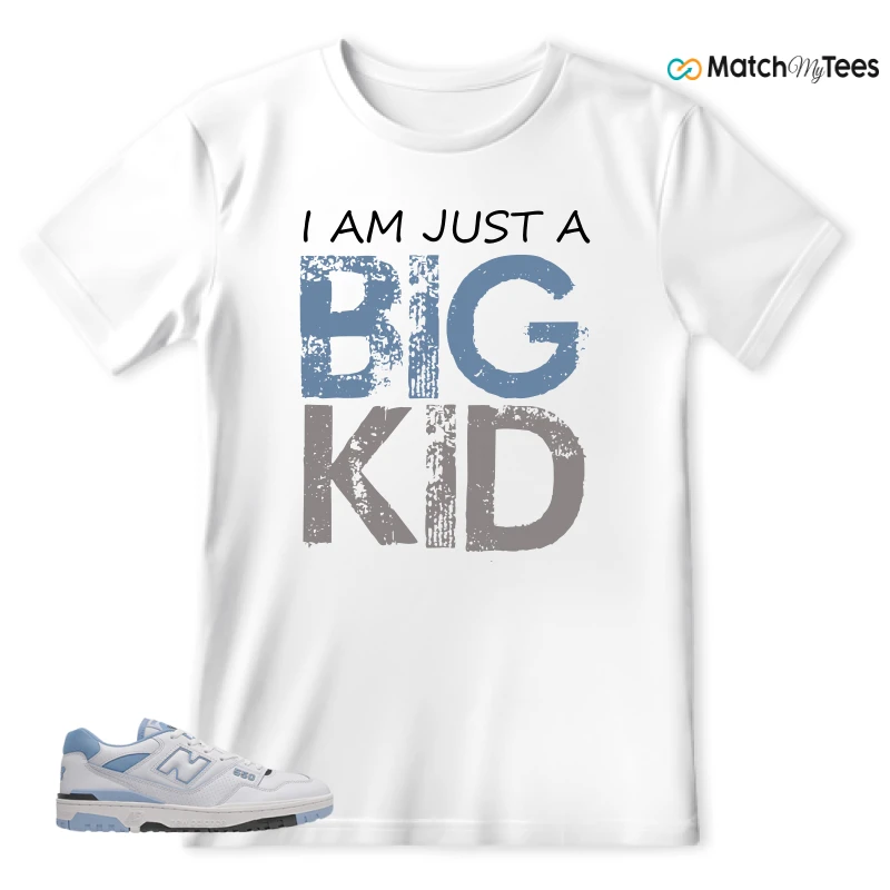 NEW BALANCE 550 CAROLINA BLUE SNEAKER Matching Tees t-shirt