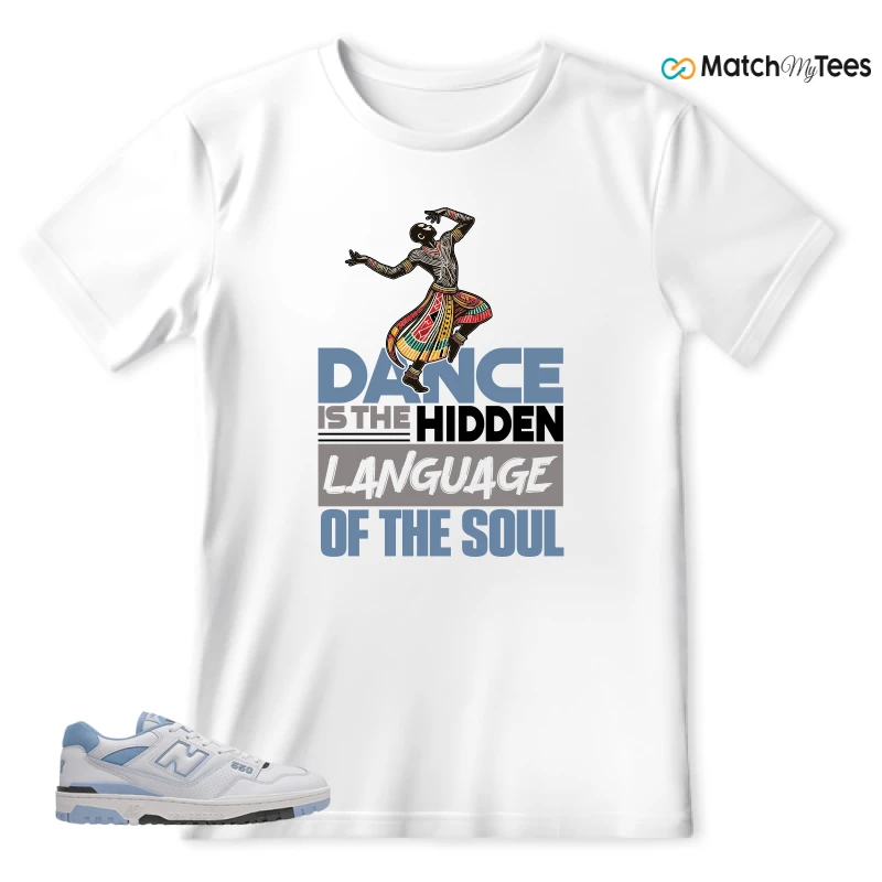 NEW BALANCE 550 CAROLINA BLUE SNEAKER Matching Tees t-shirt