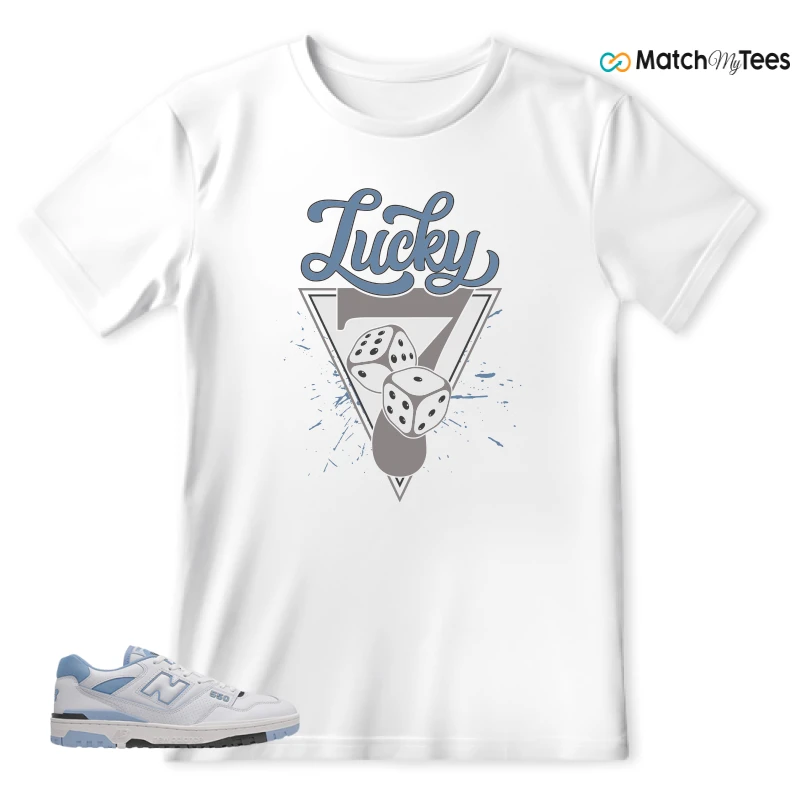 NEW BALANCE 550 CAROLINA BLUE SNEAKER Matching Tees t-shirt