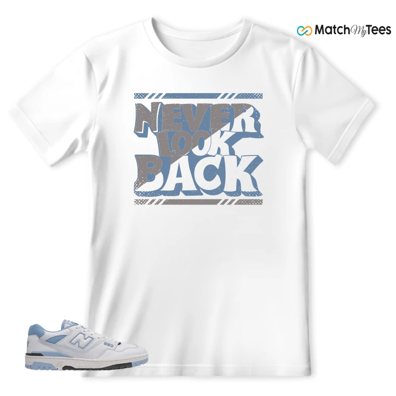 NEW BALANCE 550 CAROLINA BLUE SNEAKER Matching Tees t-shirt