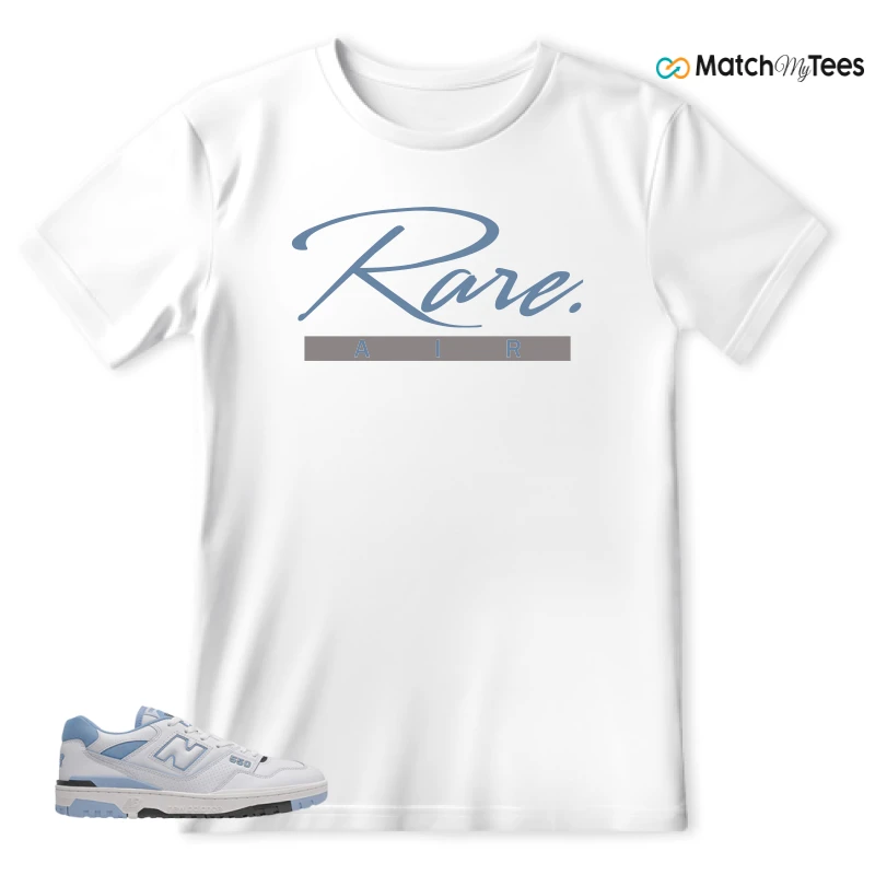 NEW BALANCE 550 CAROLINA BLUE SNEAKER Matching Tees t-shirt