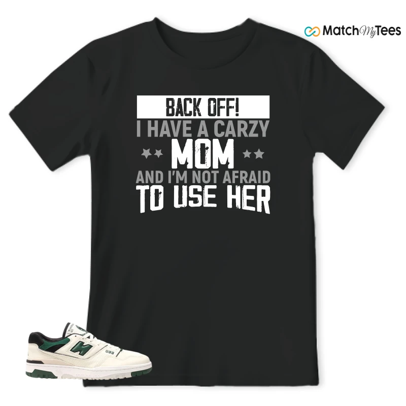NEW BALANCE 550 SEA SALT PINE GREEN SNEAKER Matching Tees t-shirt