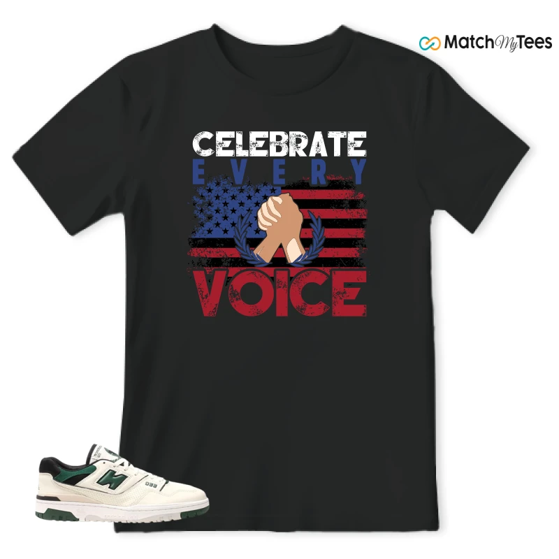 NEW BALANCE 550 SEA SALT PINE GREEN SNEAKER Matching Tees t-shirt