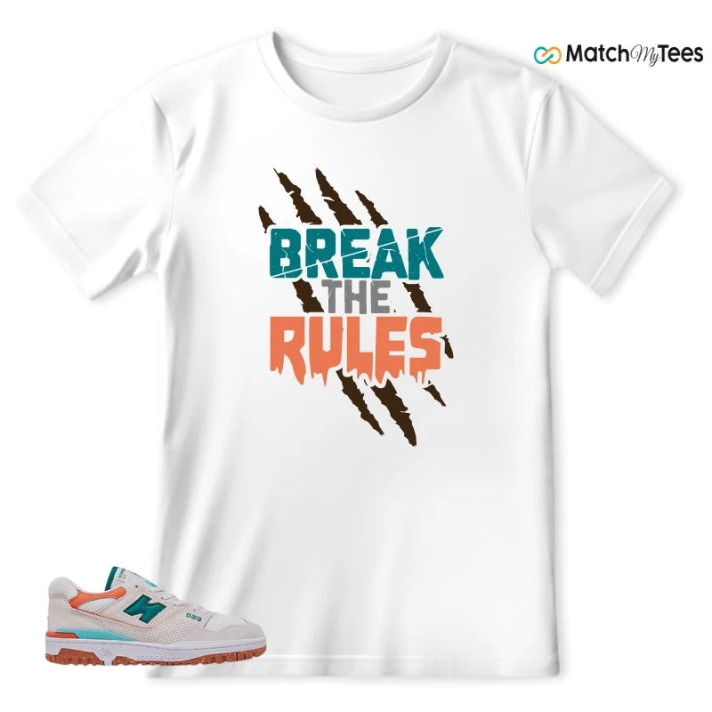 NEW BALANCE 550 SEA SALT VERDIGRIS (WOMEN'S) SNEAKER Matching Tees t-shirt