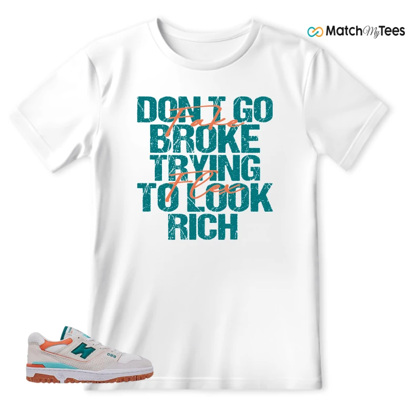 NEW BALANCE 550 SEA SALT VERDIGRIS (WOMEN'S) SNEAKER Matching Tees t-shirt