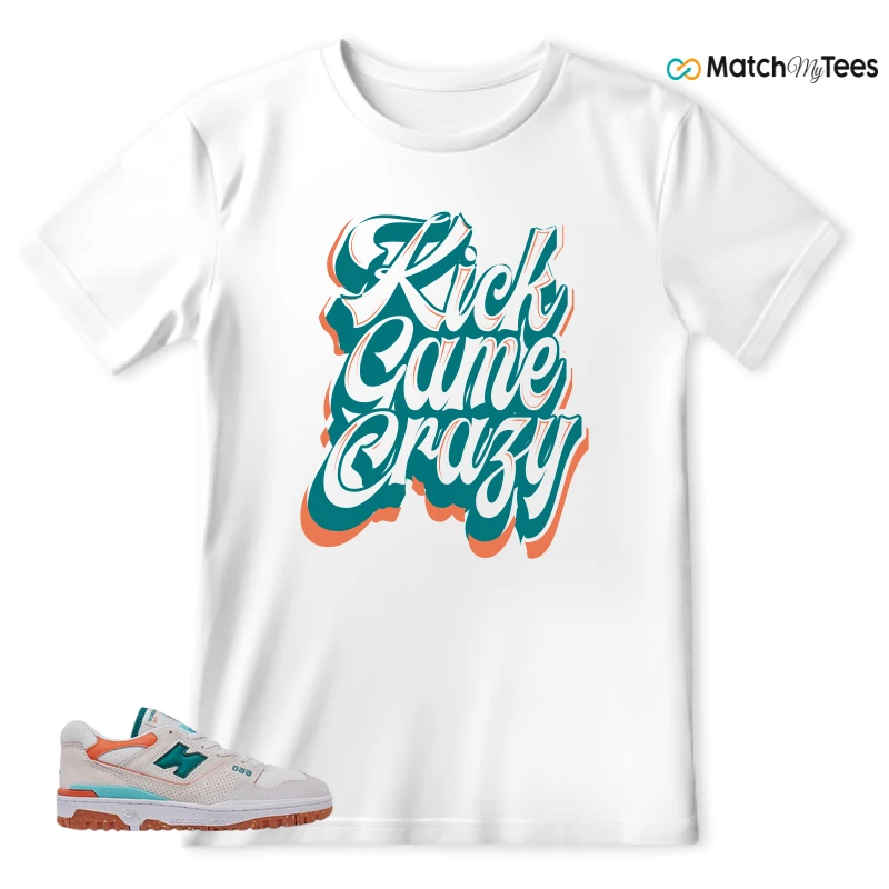 NEW BALANCE 550 SEA SALT VERDIGRIS (WOMEN'S) SNEAKER Matching Tees t-shirt