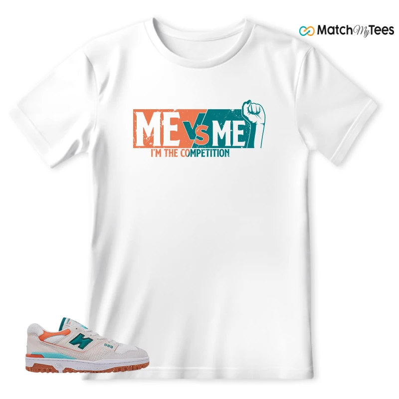 NEW BALANCE 550 SEA SALT VERDIGRIS (WOMEN'S) SNEAKER Matching Tees t-shirt