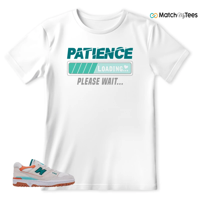 NEW BALANCE 550 SEA SALT VERDIGRIS (WOMEN'S) SNEAKER Matching Tees t-shirt