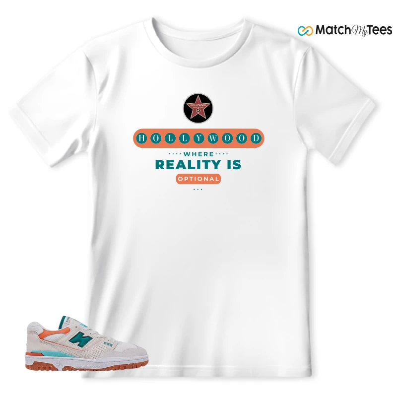 NEW BALANCE 550 SEA SALT VERDIGRIS (WOMEN'S) SNEAKER Matching Tees t-shirt