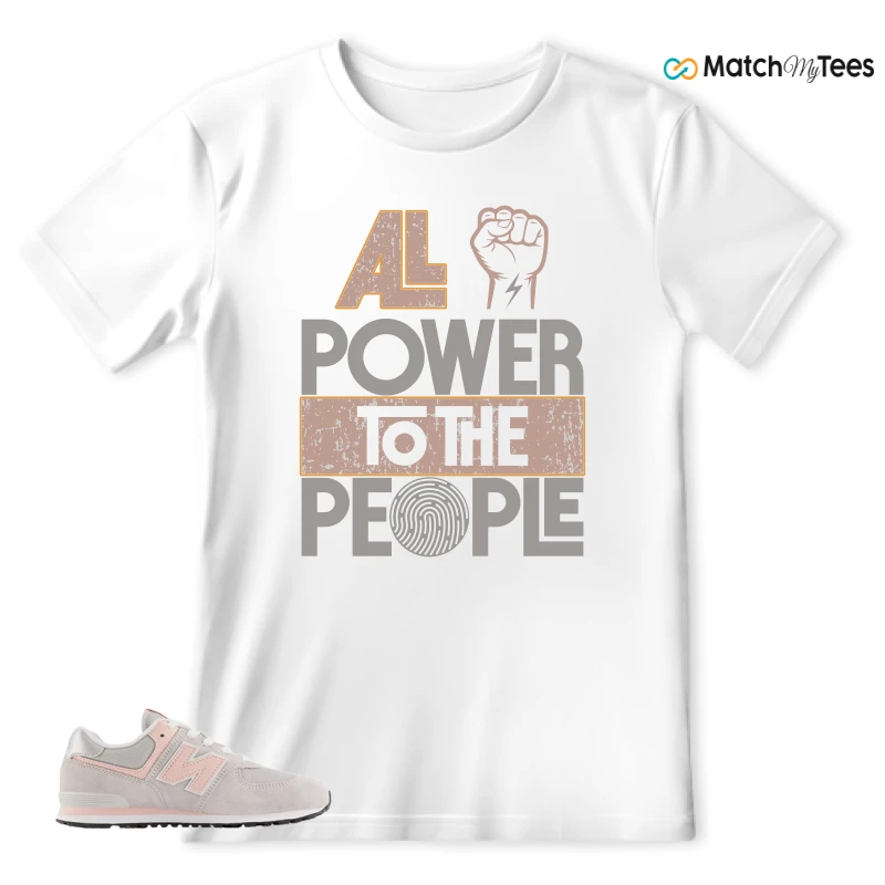 NEW BALANCE 574 CORE RAIN CLOUD PINK HAZE SNEAKER Matching Tees t-shirt