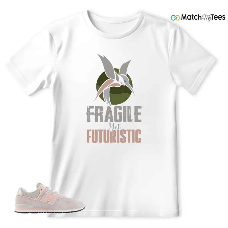 NEW BALANCE 574 CORE RAIN CLOUD PINK HAZE SNEAKER Matching Tees t-shirt