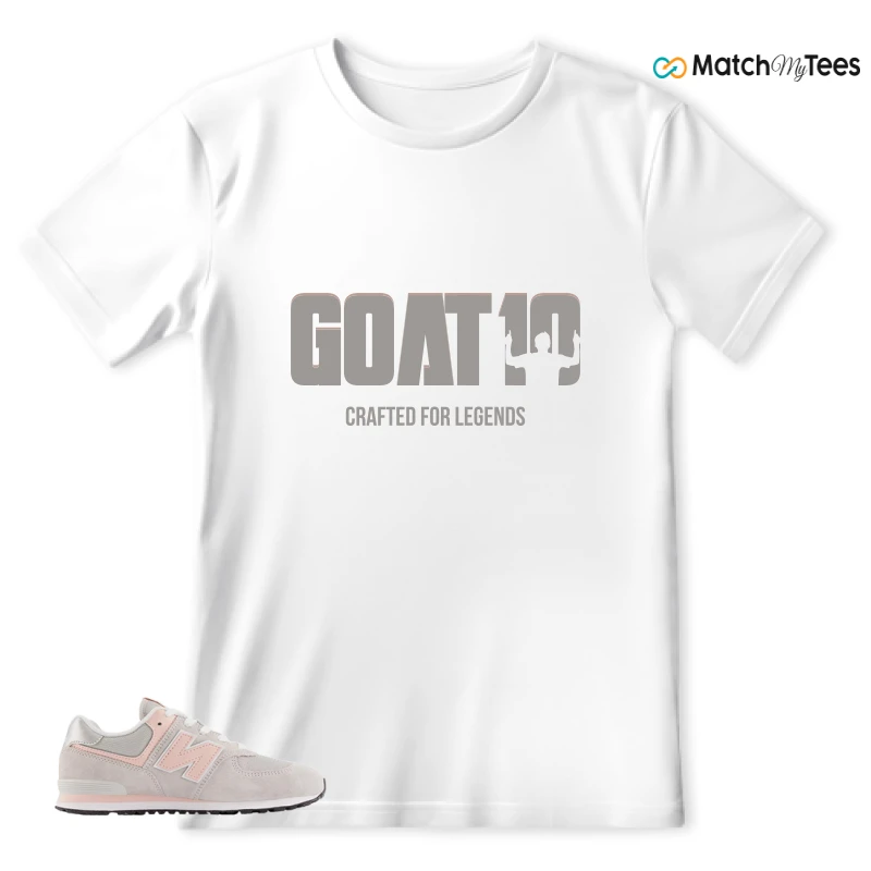 NEW BALANCE 574 CORE RAIN CLOUD PINK HAZE SNEAKER Matching Tees t-shirt