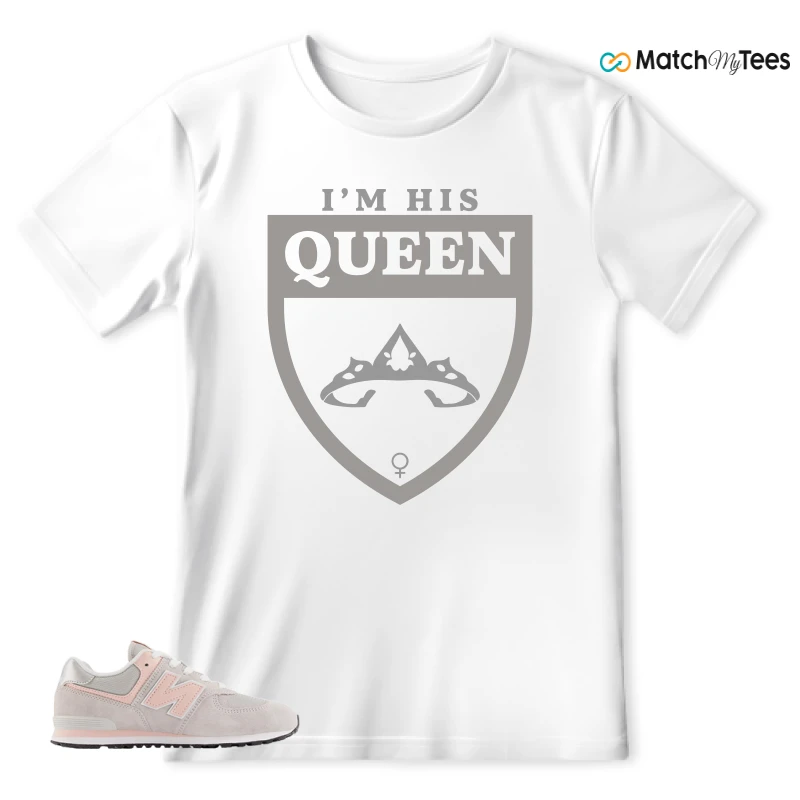 NEW BALANCE 574 CORE RAIN CLOUD PINK HAZE SNEAKER Matching Tees t-shirt