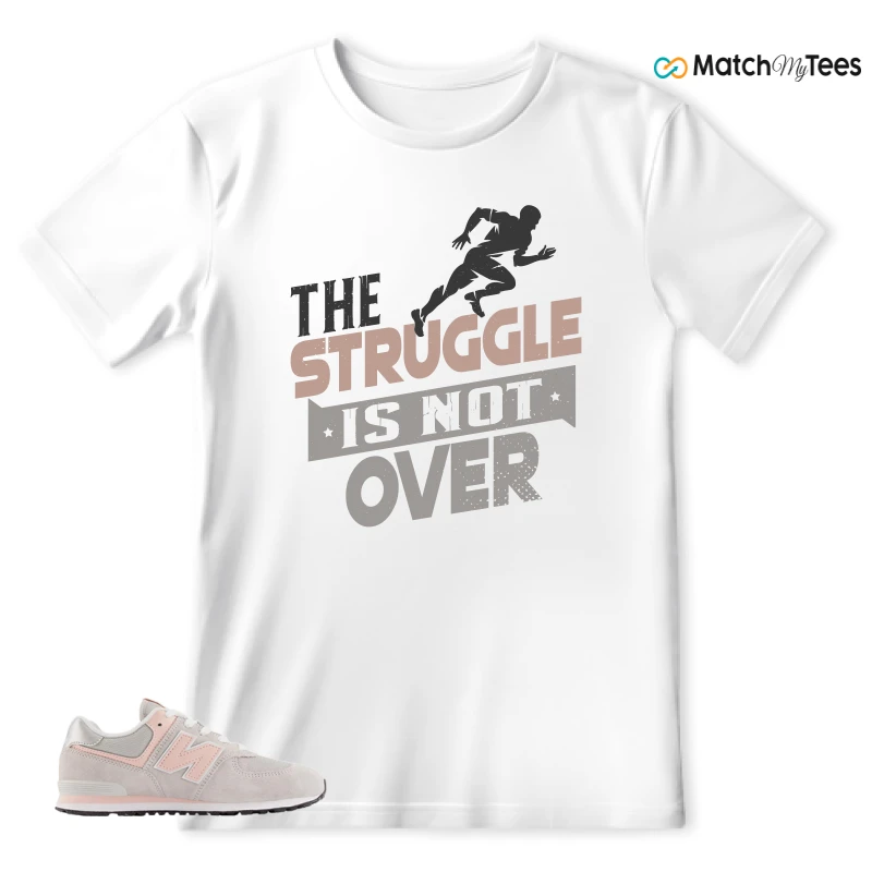 NEW BALANCE 574 CORE RAIN CLOUD PINK HAZE SNEAKER Matching Tees t-shirt
