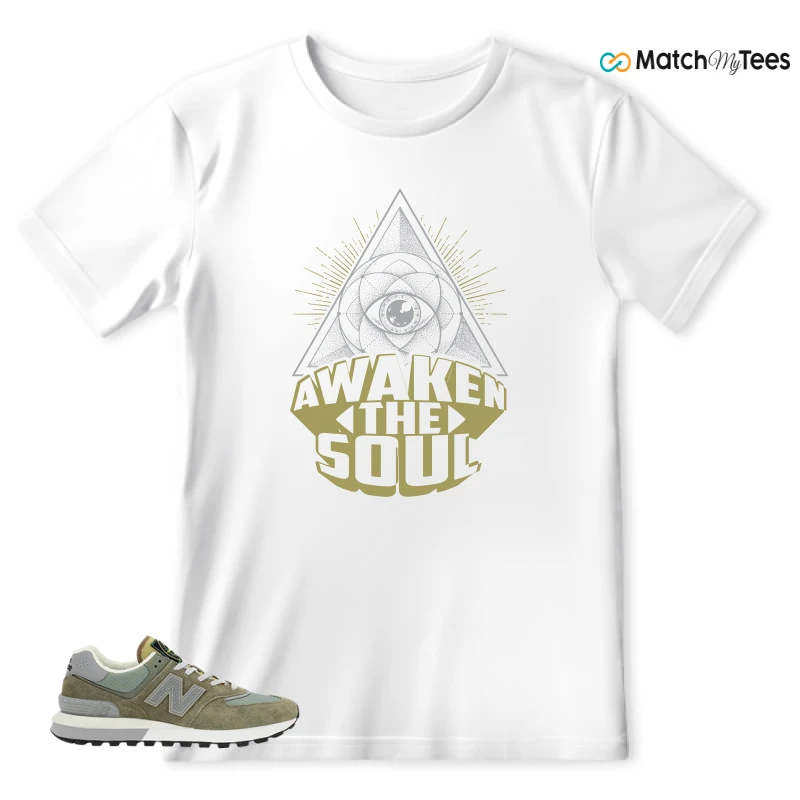 NEW BALANCE 574 LEGACY STONE ISLAND SNEAKER Matching Tees t-shirt