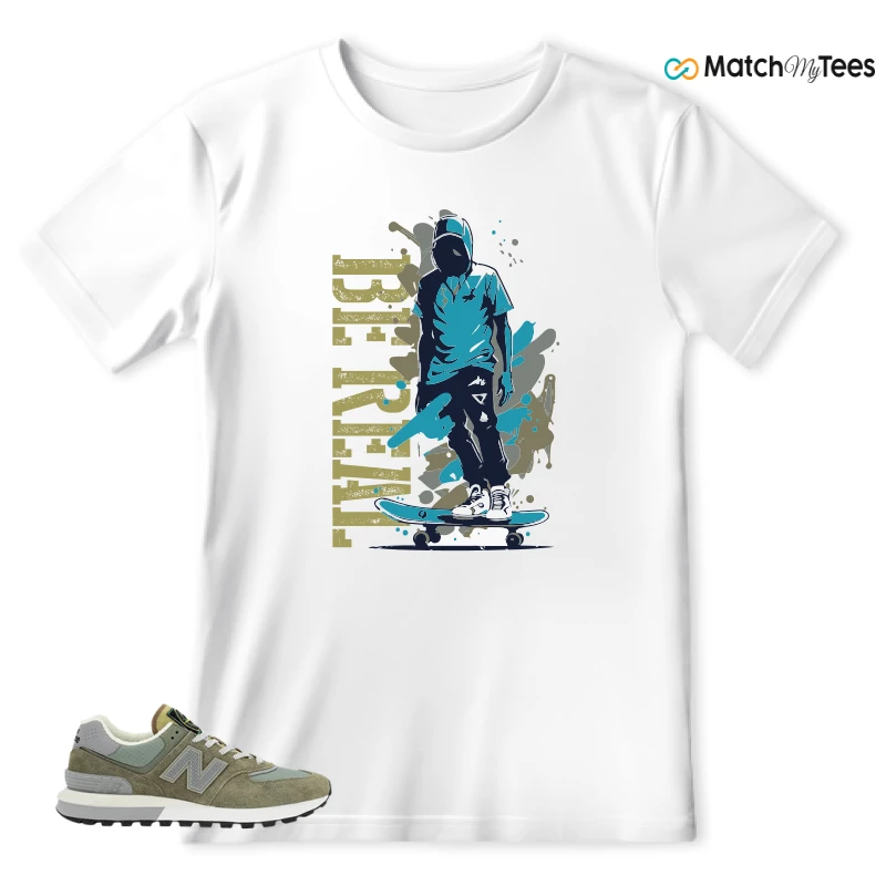 NEW BALANCE 574 LEGACY STONE ISLAND SNEAKER Matching Tees t-shirt
