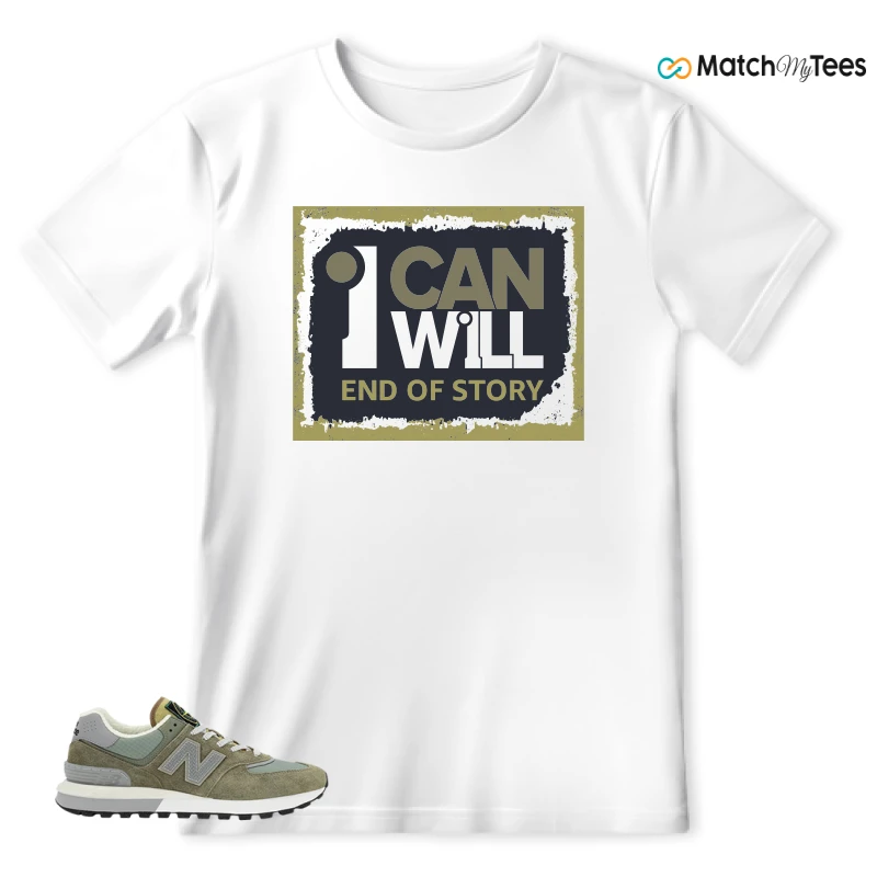 NEW BALANCE 574 LEGACY STONE ISLAND SNEAKER Matching Tees t-shirt