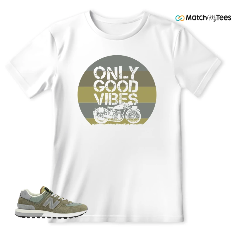 NEW BALANCE 574 LEGACY STONE ISLAND SNEAKER Matching Tees t-shirt