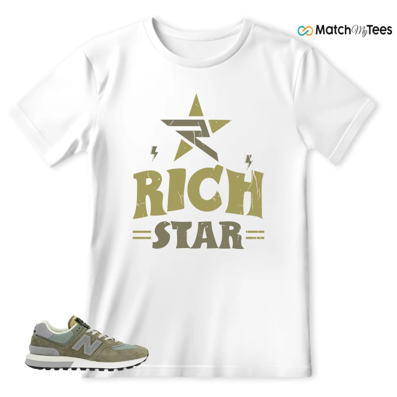 NEW BALANCE 574 LEGACY STONE ISLAND SNEAKER Matching Tees t-shirt