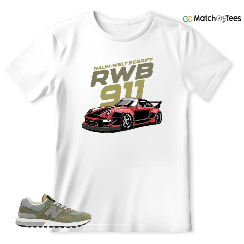 NEW BALANCE 574 LEGACY STONE ISLAND SNEAKER Matching Tees T-shirt for Men