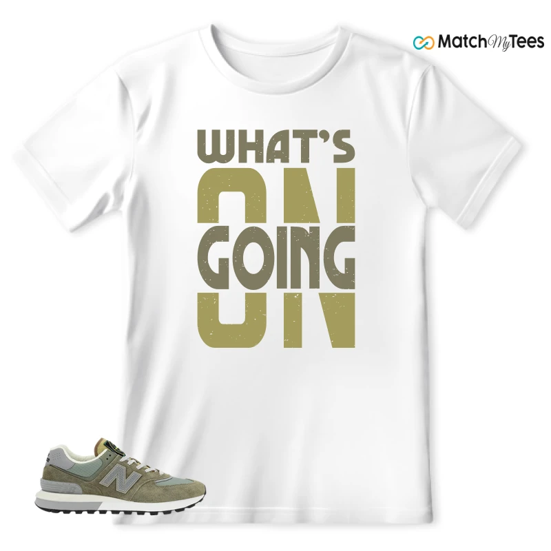 NEW BALANCE 574 LEGACY STONE ISLAND SNEAKER Matching Tees t-shirt