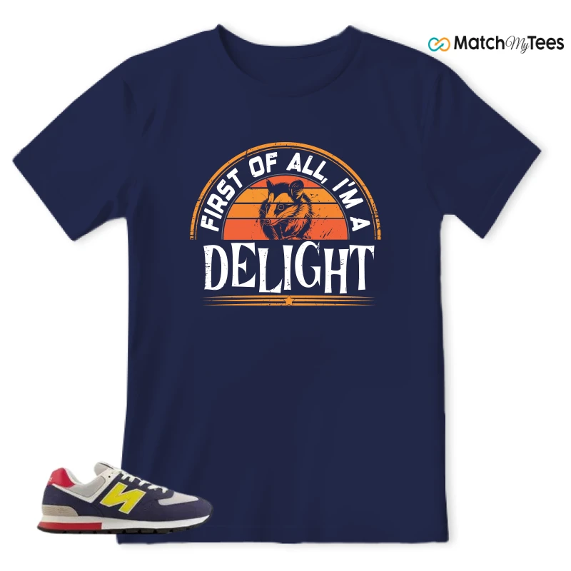 NEW BALANCE 574 RUGGED BLUE YELLOW SNEAKER Matching Tees t-shirt