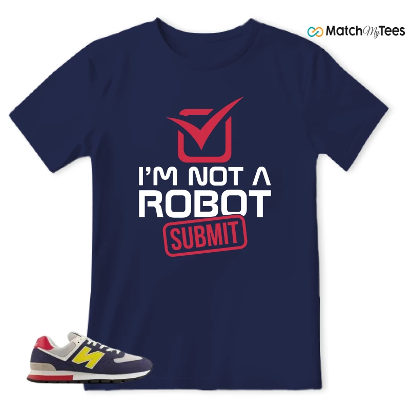 NEW BALANCE 574 RUGGED BLUE YELLOW SNEAKER Matching Tees t-shirt