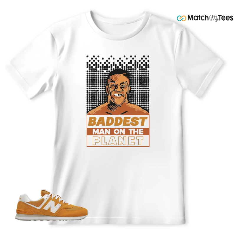 NEW BALANCE 574 YELLOW WHITE (2022) SNEAKER Matching Tees t-shirt