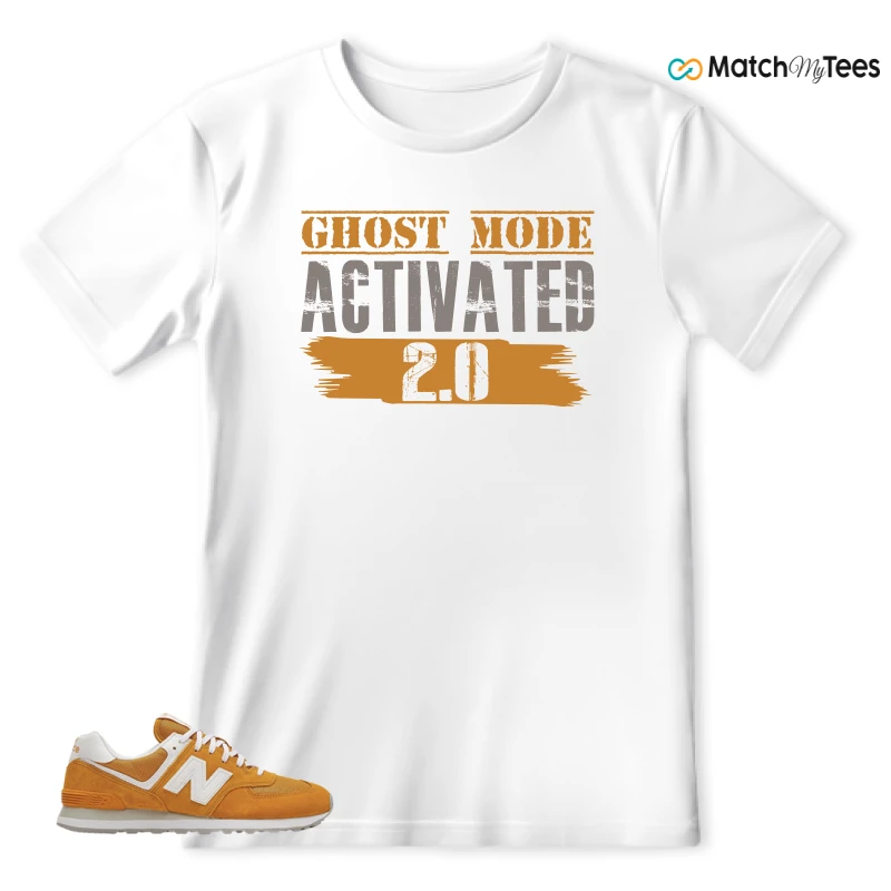 NEW BALANCE 574 YELLOW WHITE (2022) SNEAKER Matching Tees t-shirt