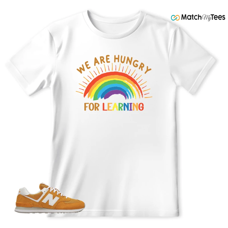 NEW BALANCE 574 YELLOW WHITE (2022) SNEAKER Matching Tees t-shirt