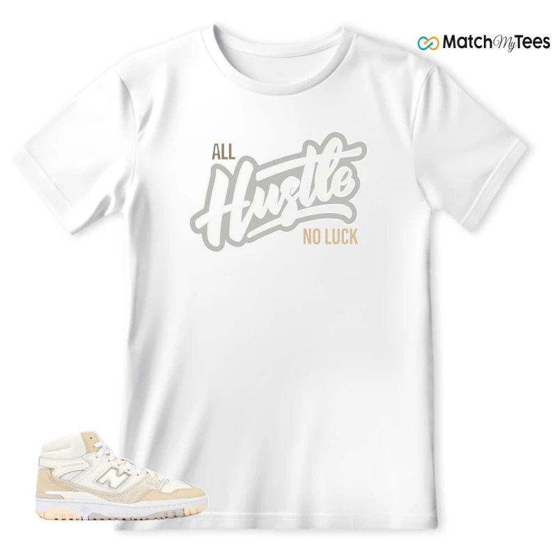 NEW BALANCE 650R BEIGE SNEAKER Matching Tees t-shirt