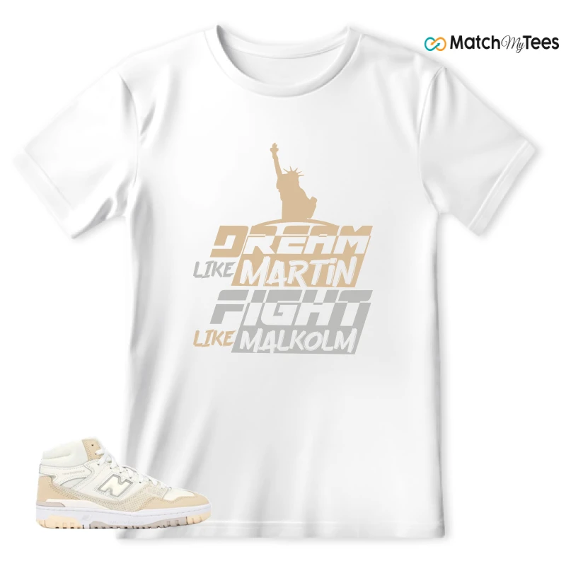 NEW BALANCE 650R BEIGE SNEAKER Matching Tees t-shirt