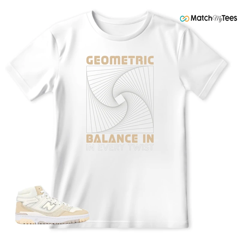 NEW BALANCE 650R BEIGE SNEAKER Matching Tees t-shirt